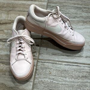 Nike Court Legacy Lift Pale Pink Size 11.5